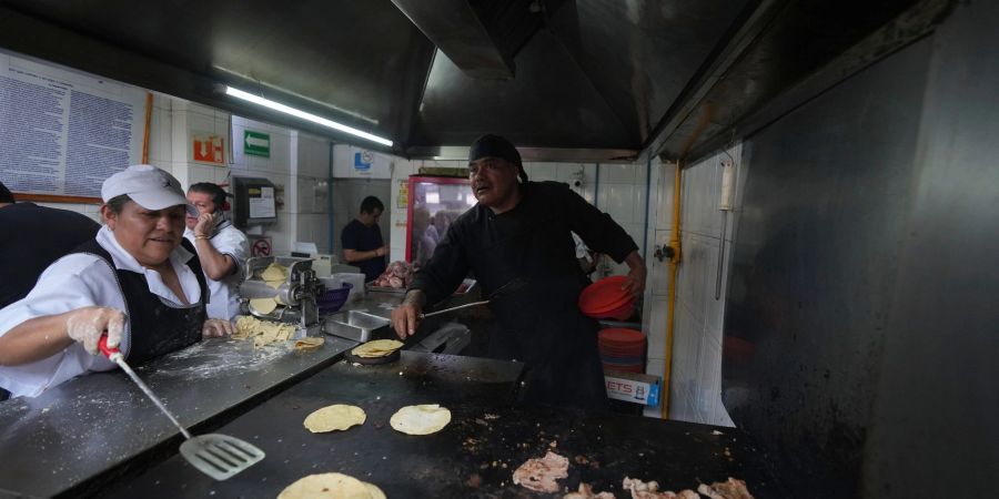 Auf das Wesentliche reduziert: der Taco-Imbiss «El Califa de León».