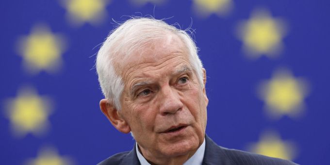 Der EU-Aussenbeauftragte Josep Borrell. Der EU-Aussenbeauftragte Josep Borrell.