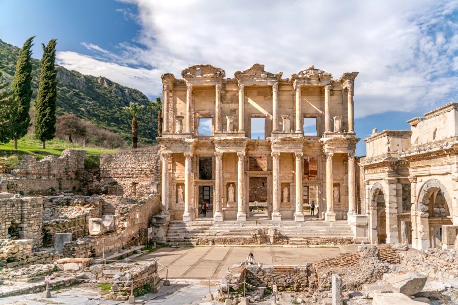 Die Bibliothek in Ephesus