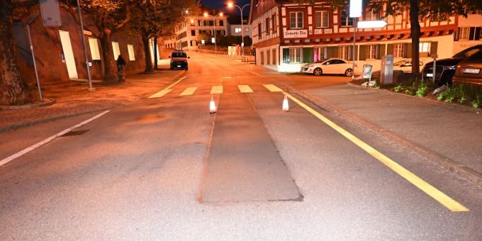 Wil: Nach Unfall mit Fussgängerin geflüchtet. Unfall mit Fussgängerin