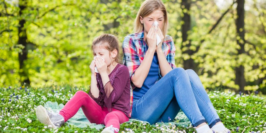 Saisonale Allergien wie Heuschnupfen können dazu beitragen, Asthmaanfälle bei Kindern auszulösen.