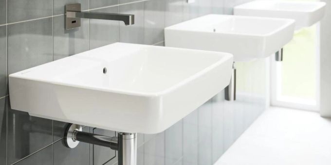 Weil in Europa nicht mehr so viel gebaut hat, hat Geberit auch weniger Lavabos, Toilettenspülungen und Wasserrohre verkauft. (Pressebild) geberit