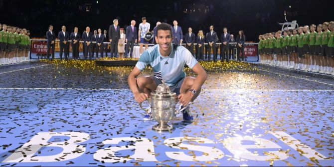 Swiss Indoors Félix Auger-Aliassime.