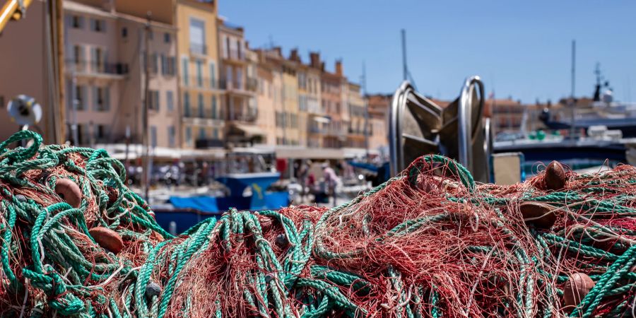 Fischen Côte d'Azur Handwerk Netz