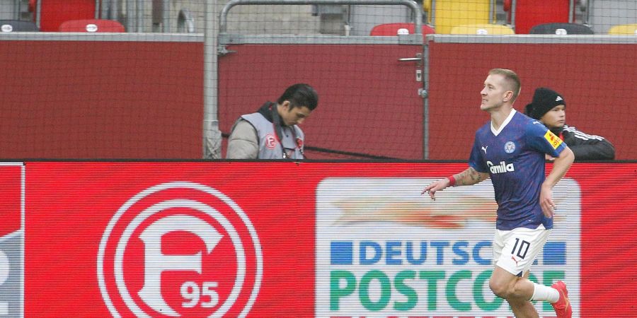 Brachte Kiel in Düsseldorf in Führung: Lewis Holtby.