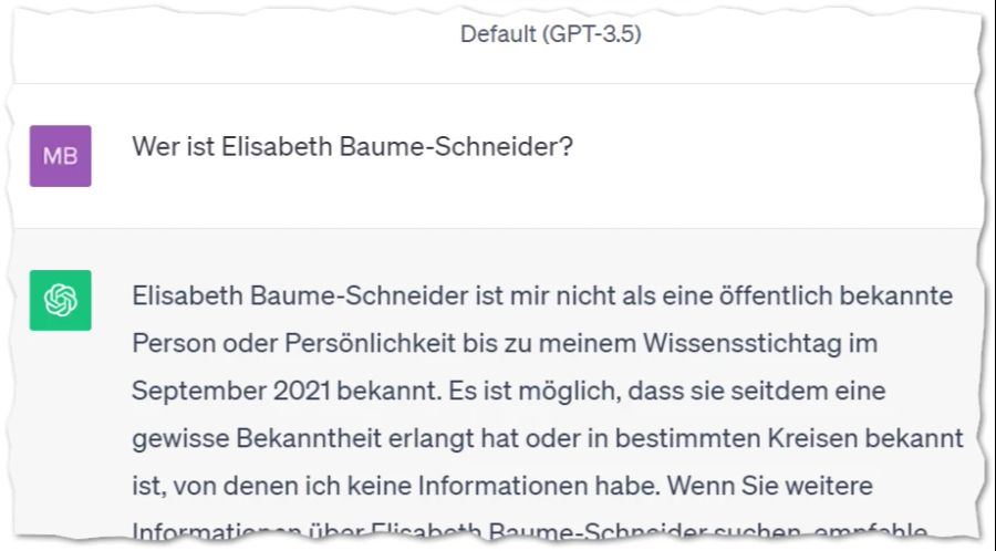 ChatGPT Elisabeth Baume-Schneider