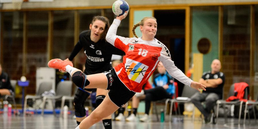 Nora Rohde im Wurf