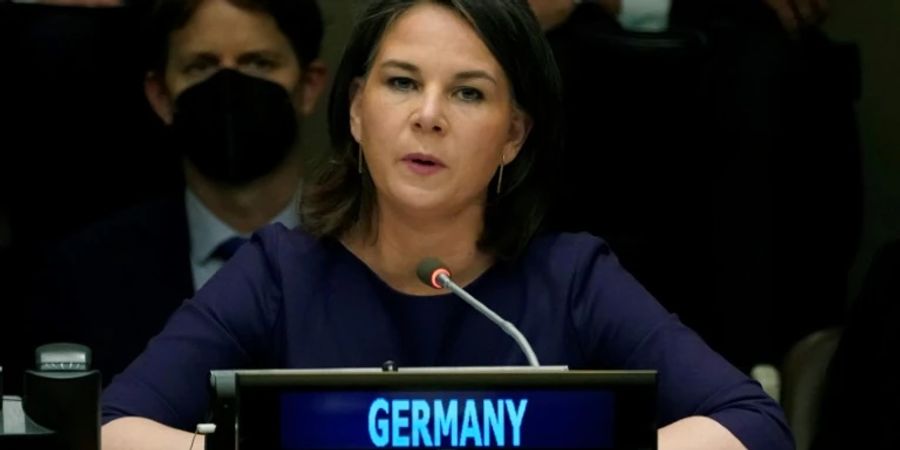 Baerbock in New York