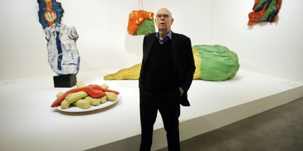 Pop artist Claes Oldenburg died in New York at the age of 93