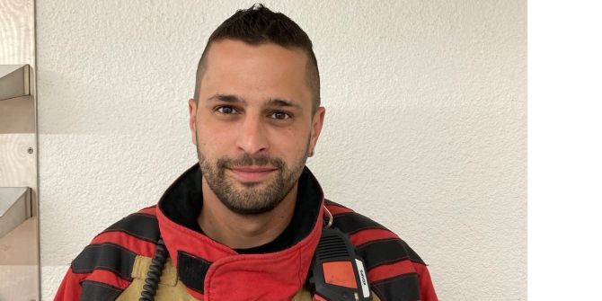 Martin Scherz, zukünftiger Feuerwehrkommandant in Spiez