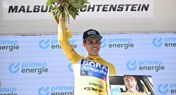 Sergio Higuita führt die Tour de Suisse neu an. Tour de Suisse