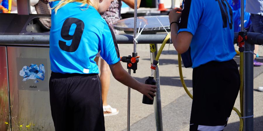 Trotz bis zu 35 Grad gab es viele Anmeldungen.