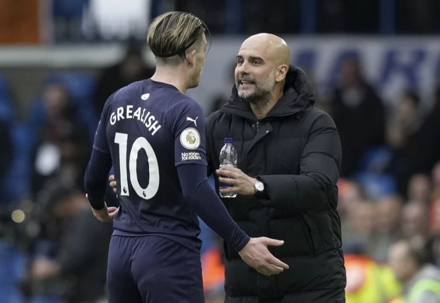 Jack Grealish Pep Guardiola