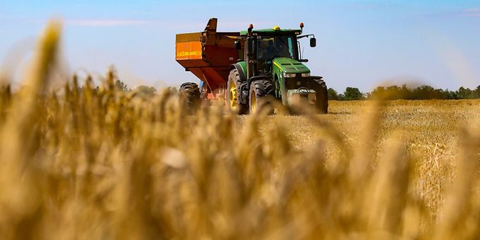 ARCHIV - Trotz des Krieges wurde in der Ukraine weiter Getreide angebaut. Dieses konnte allerdings monatelang nicht exportiert werden. Durch das in Istanbul getroffene Abkommen zwischen Russland und der Ukraine steht einer Ausfuhr nun endlich nichts mehr im Wege. Foto: -/Ukrinform/dpa ARCHIV - Trotz des Krieges wurde in der Ukraine weiter Getreide angebaut. Dieses konnte allerdings monatelang nicht exportiert werden. Durch das in Istanbul getroffene Abkommen zwischen Russland und der Ukraine steht einer Ausfuhr nun endlich nichts mehr im Wege. Foto: -/Ukrinform/dpa