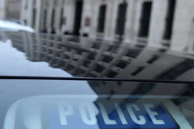 Polizeiauto in Frankreich