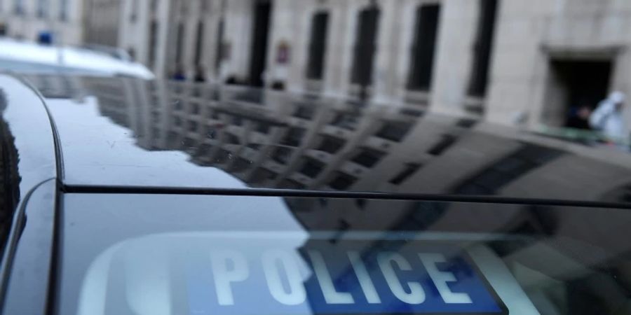 Polizeiauto in Frankreich