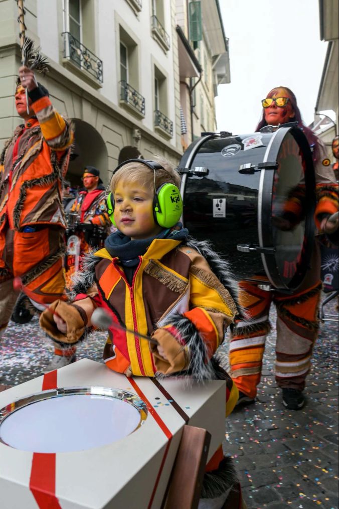 Nachwuchs Tambourmajor.