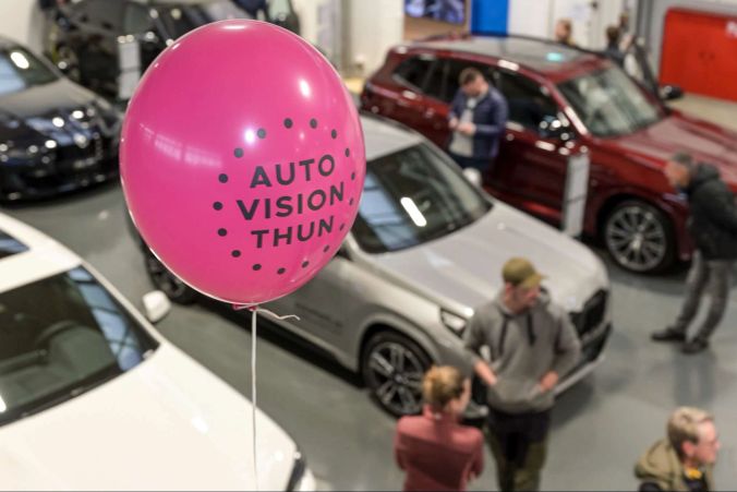 20 Jahre Autovision Thun bei der Auto Marti AG Thun mit den neusten Modellen von BMW und Mini.