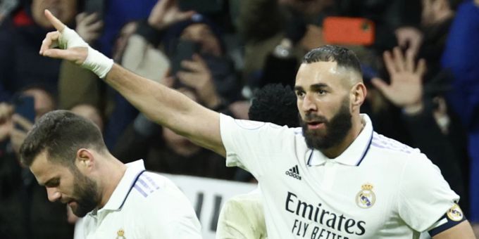 Auf in die nächste Runde: Real Madrid gewinnt im Pokal das Derby gegen Atlético. Spanish King's Cup - Real Madrid vs. Atletico Madrid