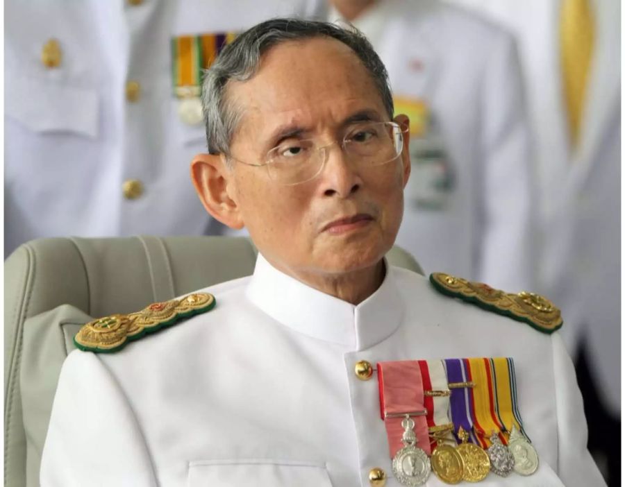 Bhumibol Adulyadej war vom 9. Juni 1946 bis zu seinem Tod im Oktober 2016 König von Thailand.