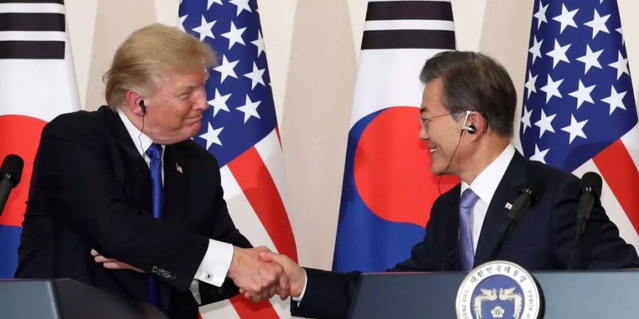 Trump will mit Moon Jae In über Nordkorea diskutieren.