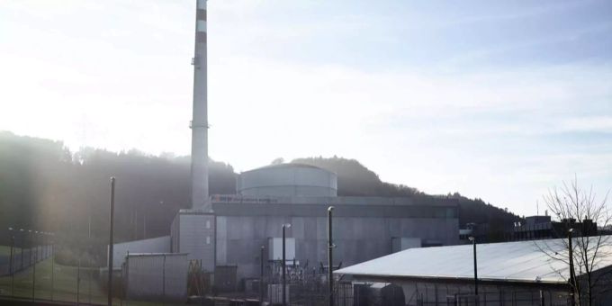 Das AKW Mühleberg. AKW Mühleberg