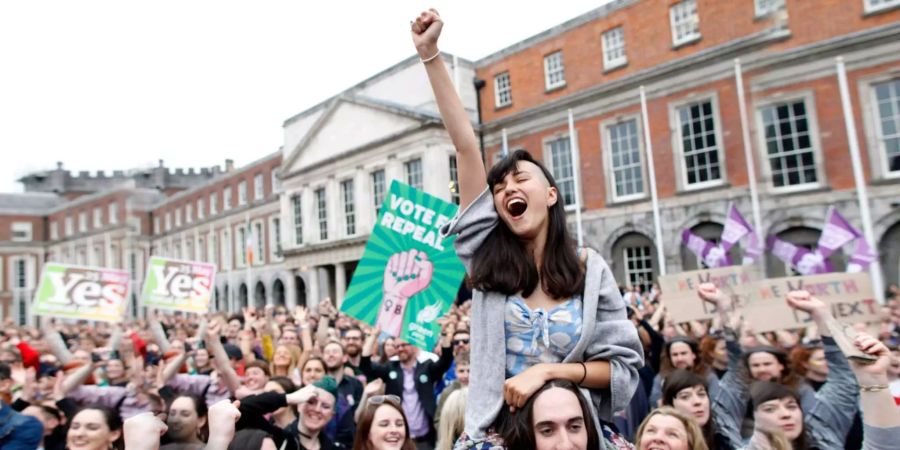 In der Hauptstadt Dublin war die Zustimmung besonders gross.