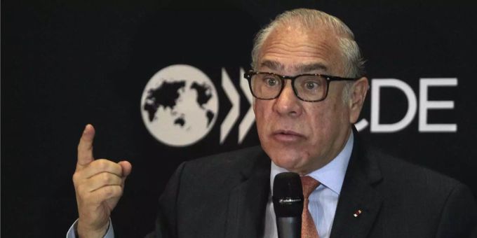Generalsekretär der Organisation für wirtschaftliche Zusammenarbeit und Entwicklung José Ángel Gurría. OECD