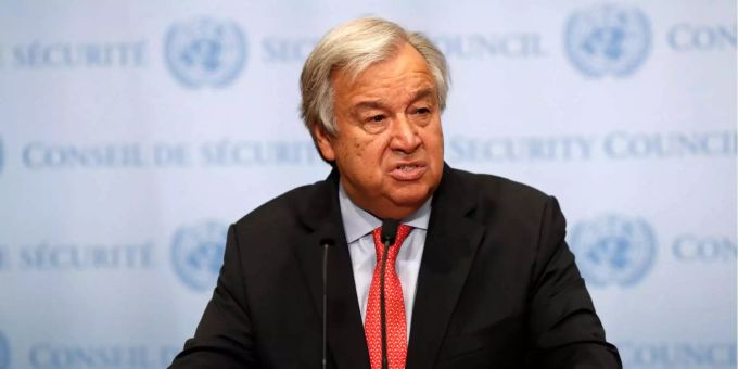 UN-Generalsekretär António Guterres. (Archivbild) Meteorologie