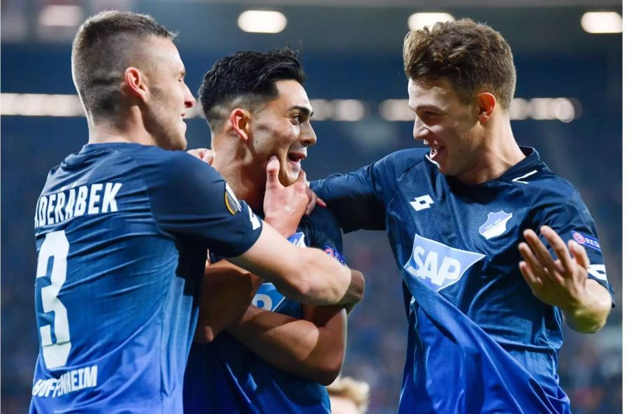 Hoffenheim kann erstmals in der Europa League jubeln.