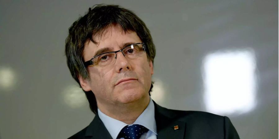 Der ehemalige katalanische Regionalpräsident Carles Puigdemont.