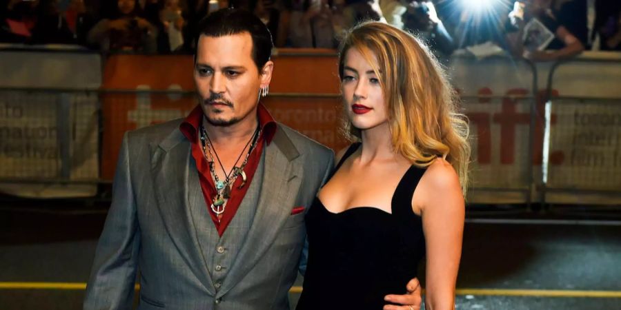 Johnny Depp und Amber Heard 2015 am Filmfestival in Toronto.