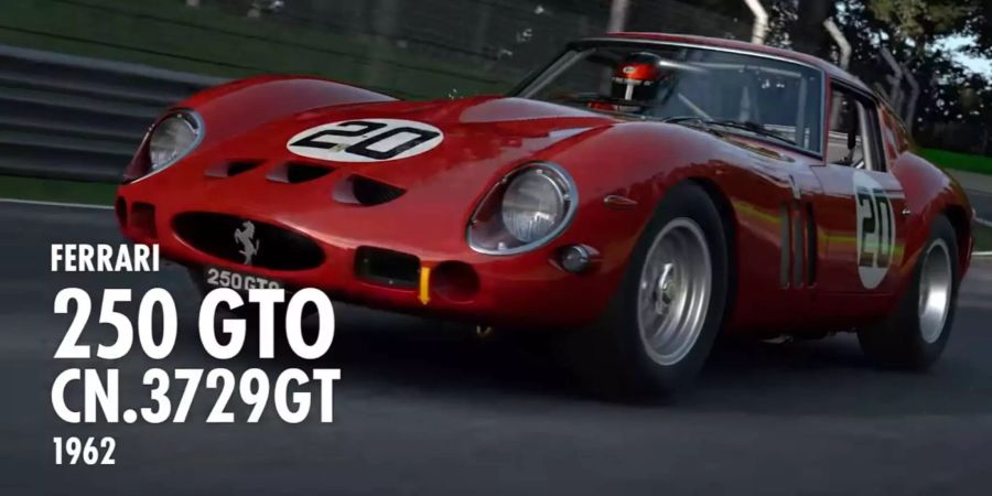 In neuem Glanz und alles andere als altbacken: Der Ferrari 250 GTO mit Jahrgang 1962 wird in GT Sport integriert.