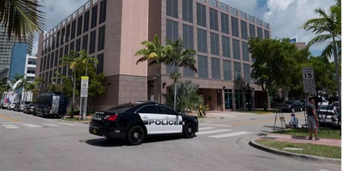 Ein Wagen der Polizei in den USA. (Symbolbild) polizei usa