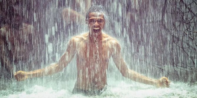 Dusche Wasserfall