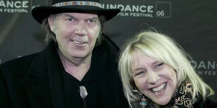 Neil und Pegi Young an der Filmpremiere «Neil Young: Heart of Gold».