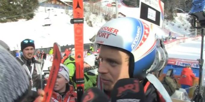 Podest knapp verpasst - Caviezel: «Hatte im Slalom Rückenprobleme»