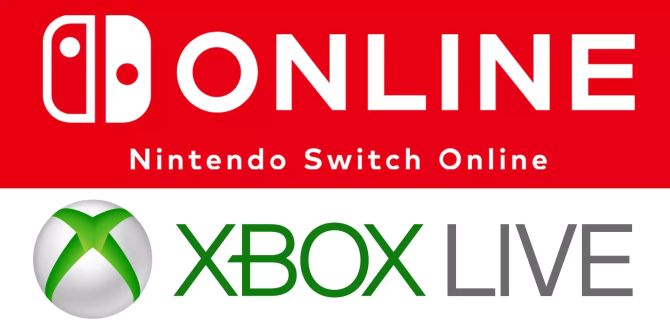 Xbox Live Switch Logos