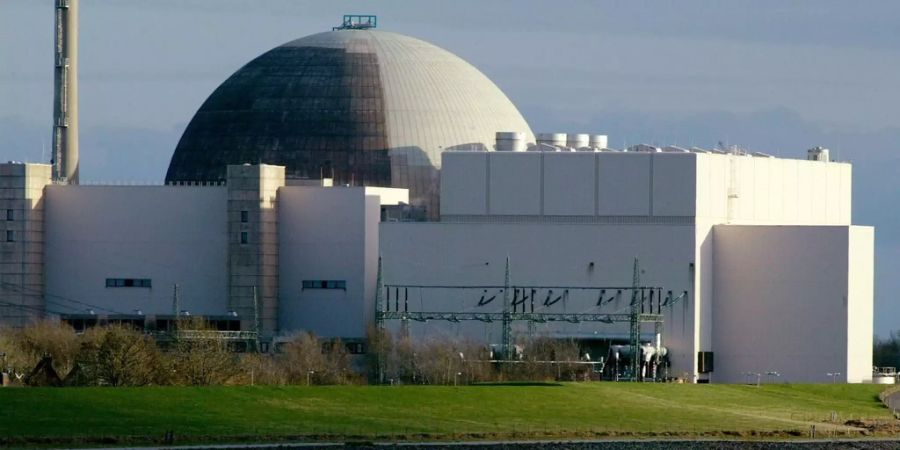 Das Atomkraftwerk Brokdorf in Schleswig-Holstein.