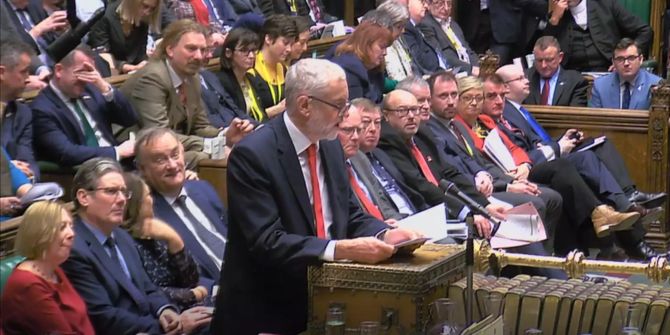 Jeremy Corbyn, Vorsitzender der Labour-Partei