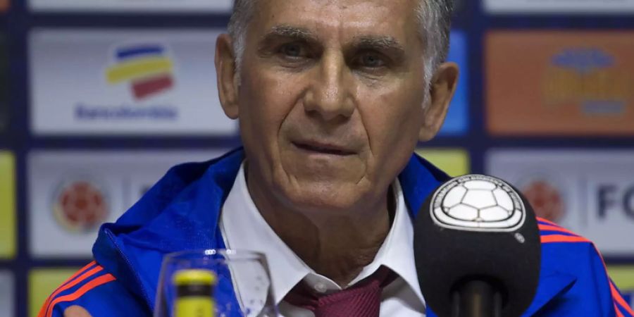 Carlos Queiroz wurde in Bogota vorgestellt