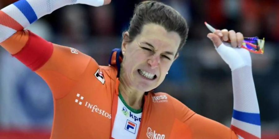 Ireen Wüst erkämpfte sich ihren 19. WM-Titel. Foto: Sina Schuldt