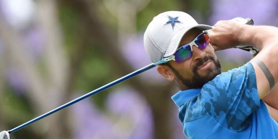 Spielte neun Birdies in Serie: James Nitties aus Australien. Foto: Dean Lewins/AAP