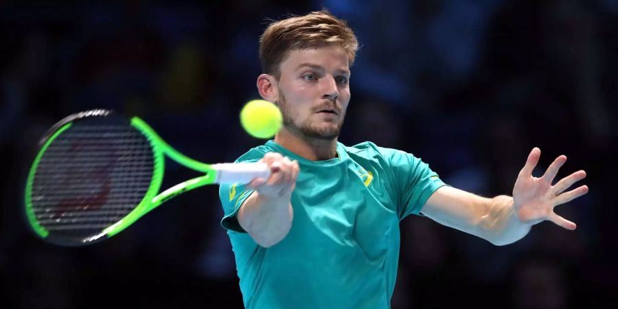 David Goffin schafft in London die Überraschung und schlägt Nadal in drei Sätzen.