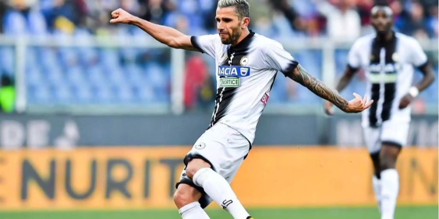 Er kanns also doch noch: Behrami schiesst Udinese Calcio zum Sieg.