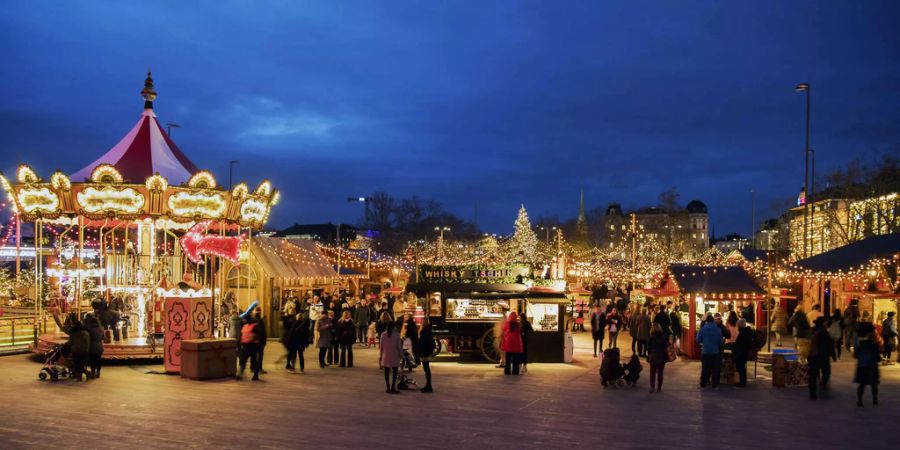 Zürcher "Weihnachtsdorf" in Zürich November 2017 - Keystone