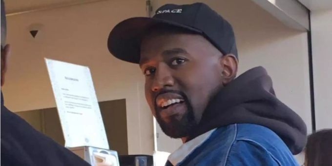 Rapper Kanye West in Basel. Rapper Kanye West in Basel.