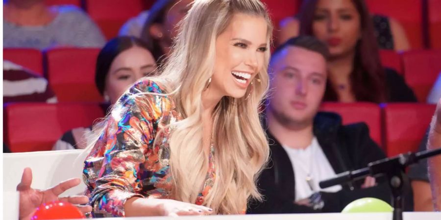 Sylvie Meis am «Supertalent»-Jurypult.