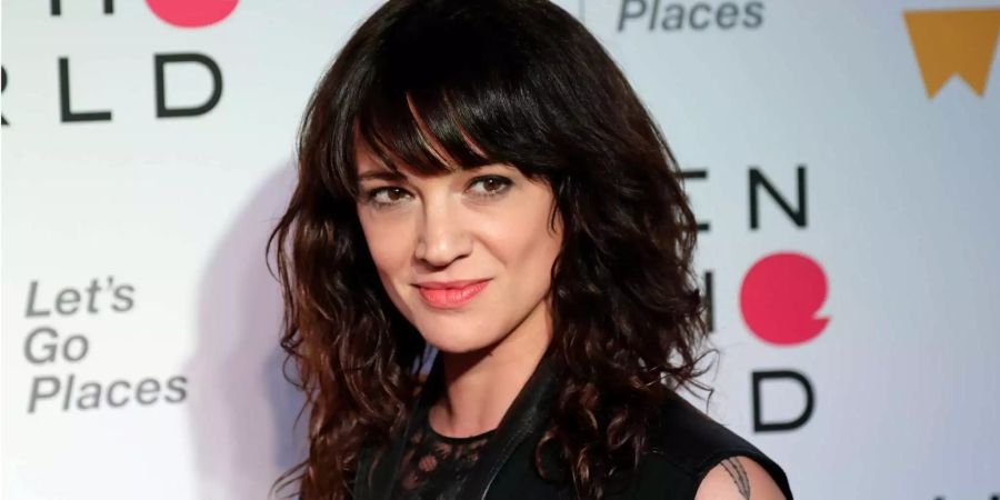 Schauspielerin und Regisseurin Asia Argento an den 9. Women in the World Summit in New York.