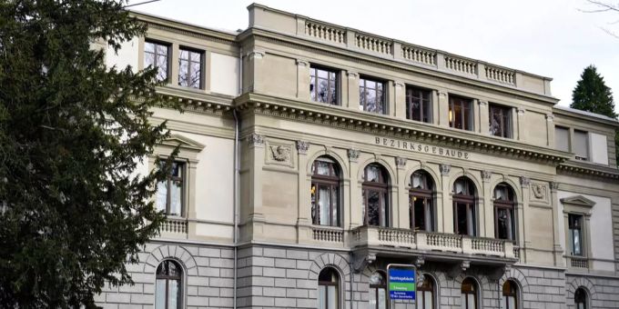 Der Prozess am Jugendgericht in Winterthur fand unter Ausschluss der Öffentlichkeit statt. Bezirksgericht in Winterthur ZH.